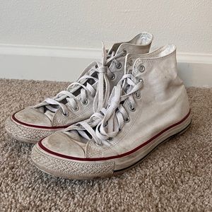 White High Top Converse